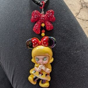 Yellow and Red Kids Toy Keychain